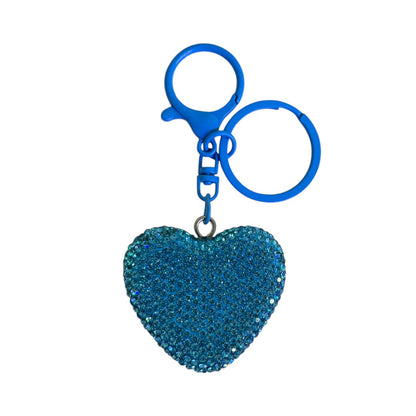 LLAVERO ACRILICO CORAZÓN COLORES