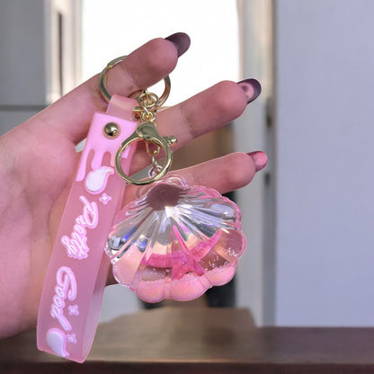 LLAVERO CONCHA COLORES