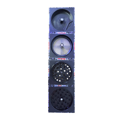 RASCADOR METALICO CUBO 4PISOS
