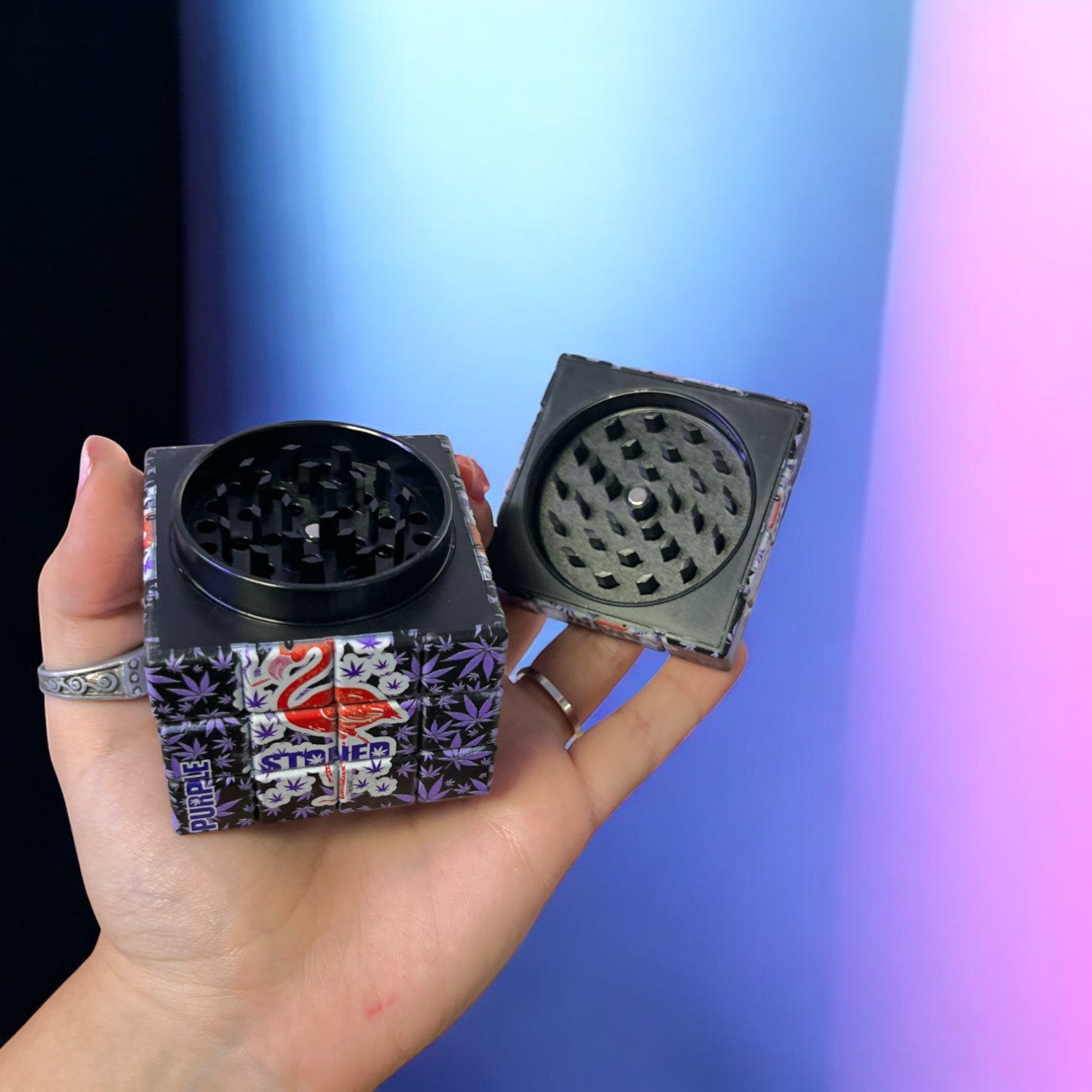 RASCADOR METALICO CUBO 4PISOS