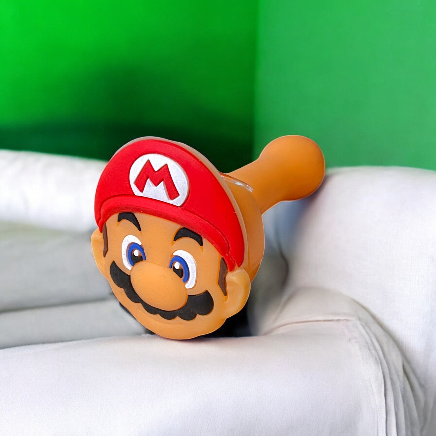 PIPA SILICONA MARIO BROSS/SUPERMAN