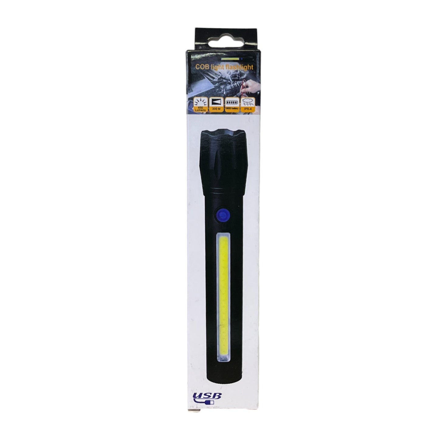 LINTERNA METALICA CON ZOOM