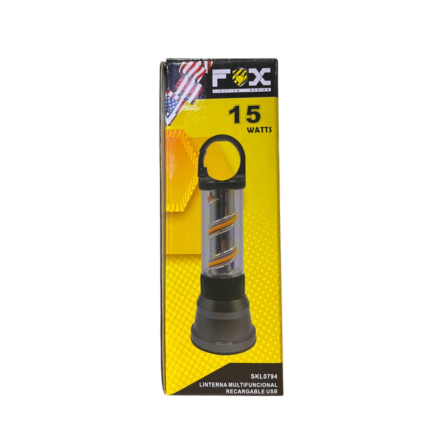 LINTERNA FOX RECARGABLE LED
