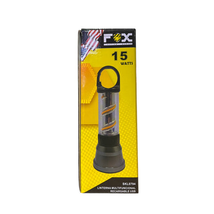 LINTERNA FOX RECARGABLE LED