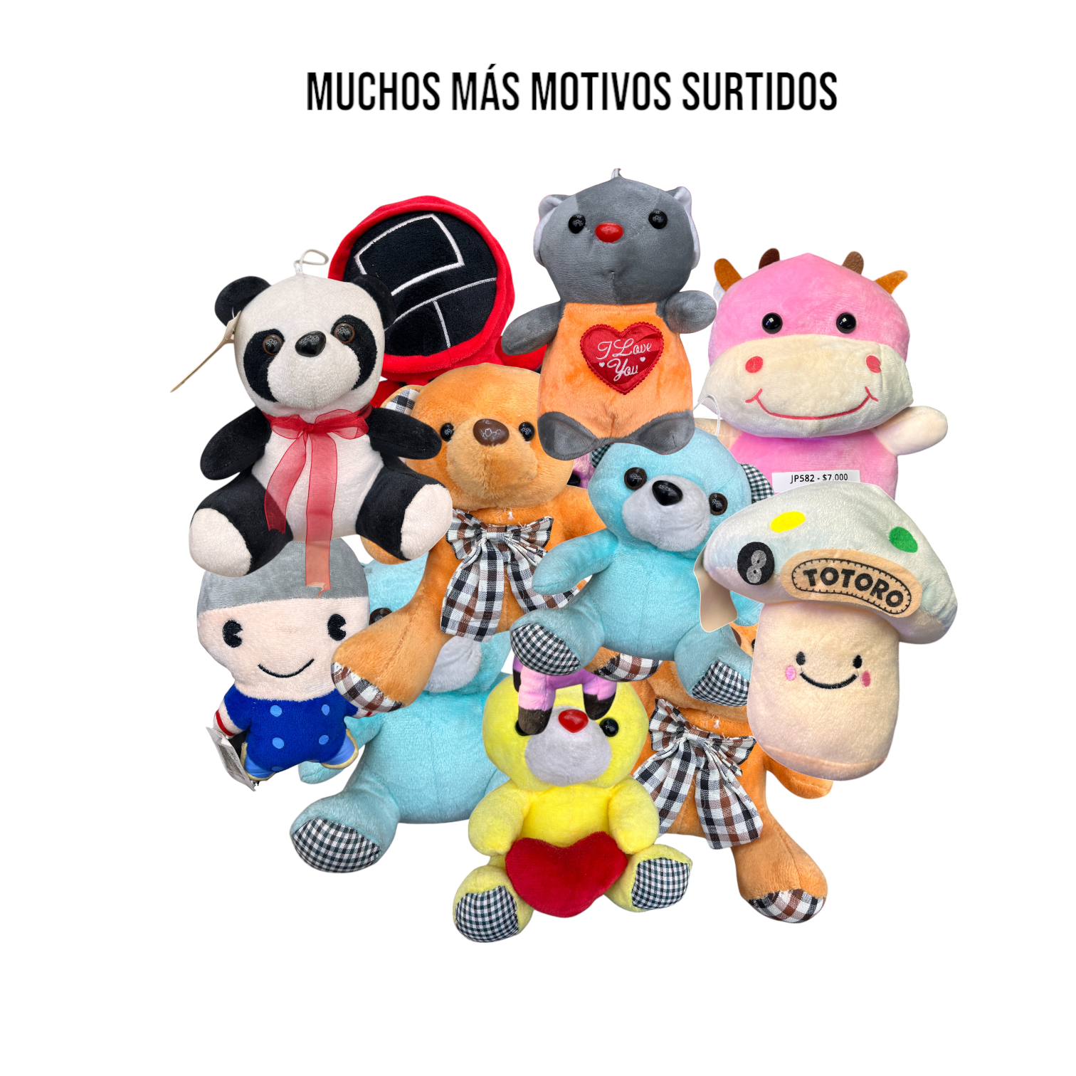 PELUCHES SURTIDOS