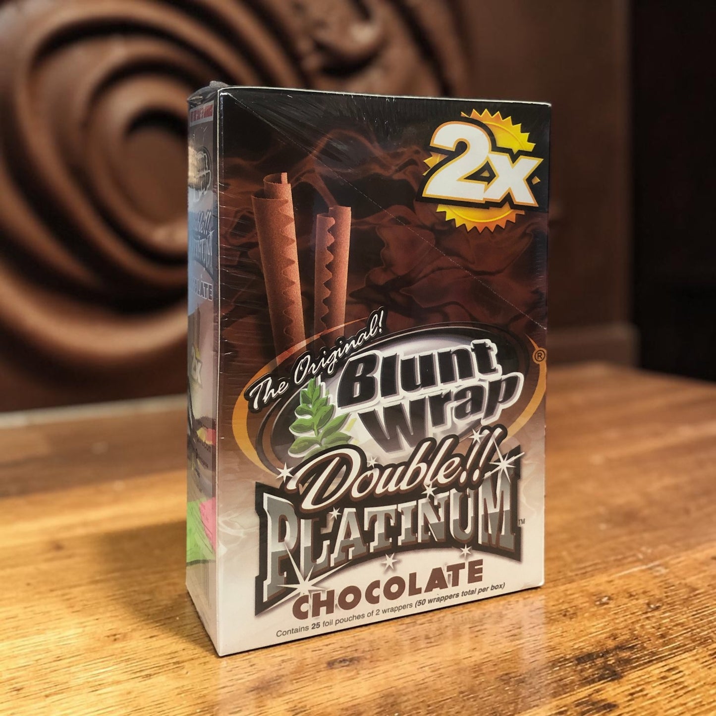 PAPEL BLUNT X 2 WRAP CHOCOLATE