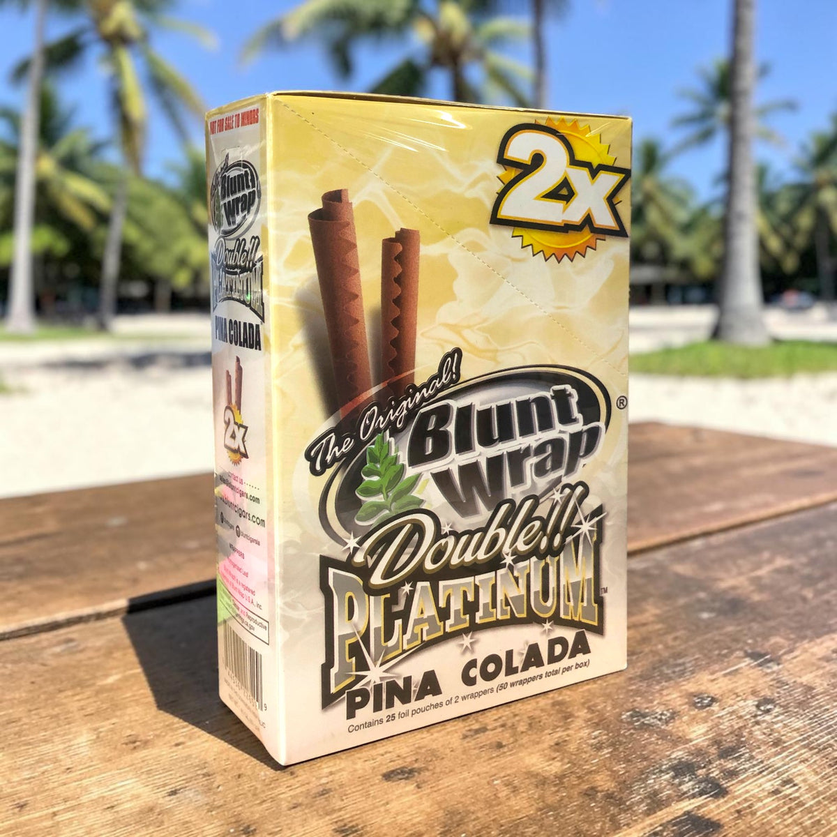 PAPEL BLUNT X 2 WRAP PIÑA COLADA