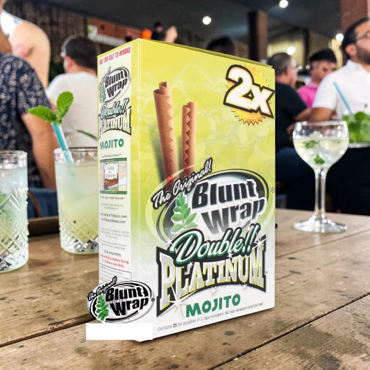 PAPEL BLUNT X 2 WRAP MOJITO