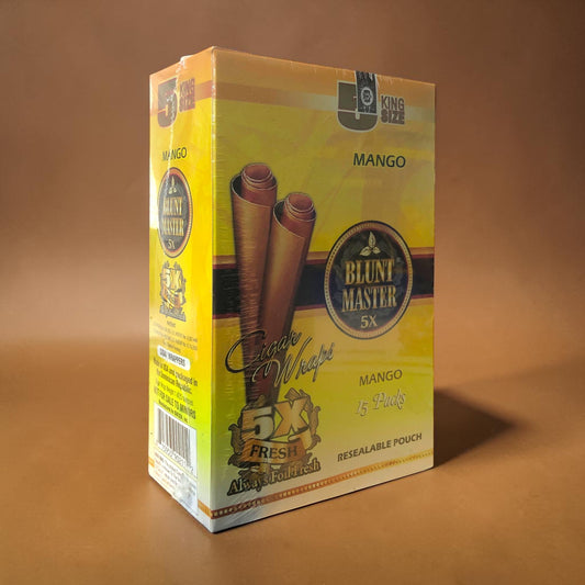 PAPEL BLUNT MASTER X5 KING SIZE MANGO
