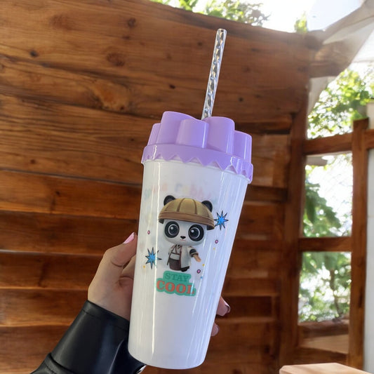 TERMO VASO PLASTICO ANIMADO