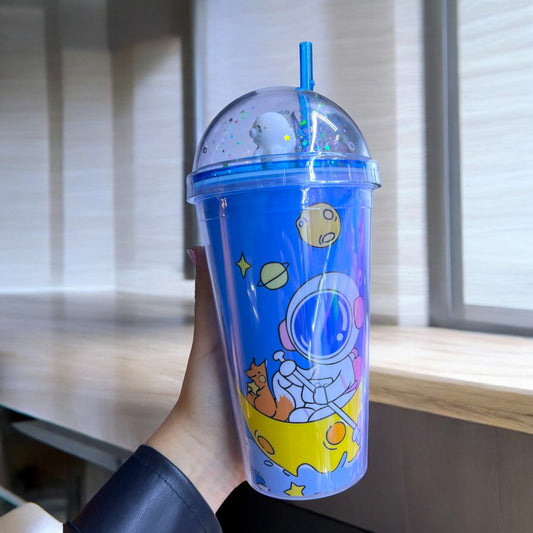 TERMO VASO PLASTICO ASTRONAUTA