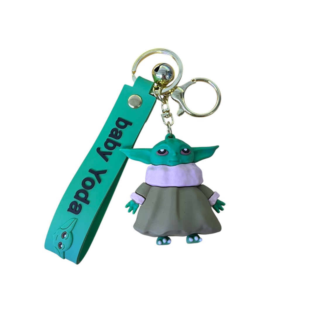LLAVERO GOMA BABY YODA