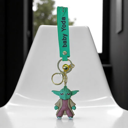 LLAVERO GOMA BABY YODA