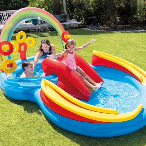 INTEX PISCINA RAINBOW RING PLAY CENTER