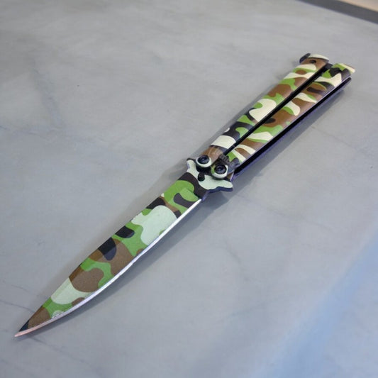 NAVAJA MARIPOSA CAMUFLADA