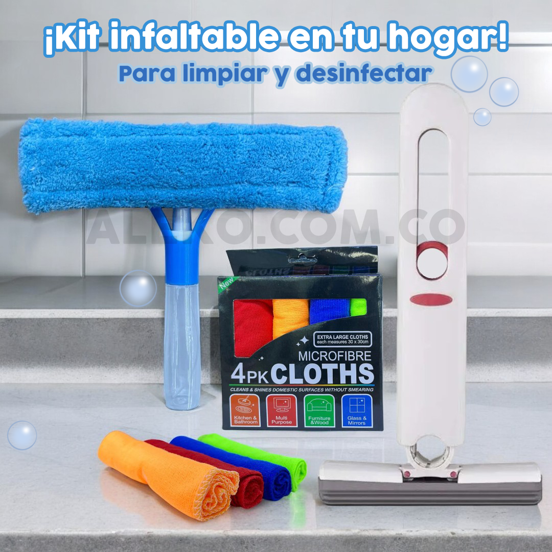 KIT LIMPIEZA HOGAR/OFICINA