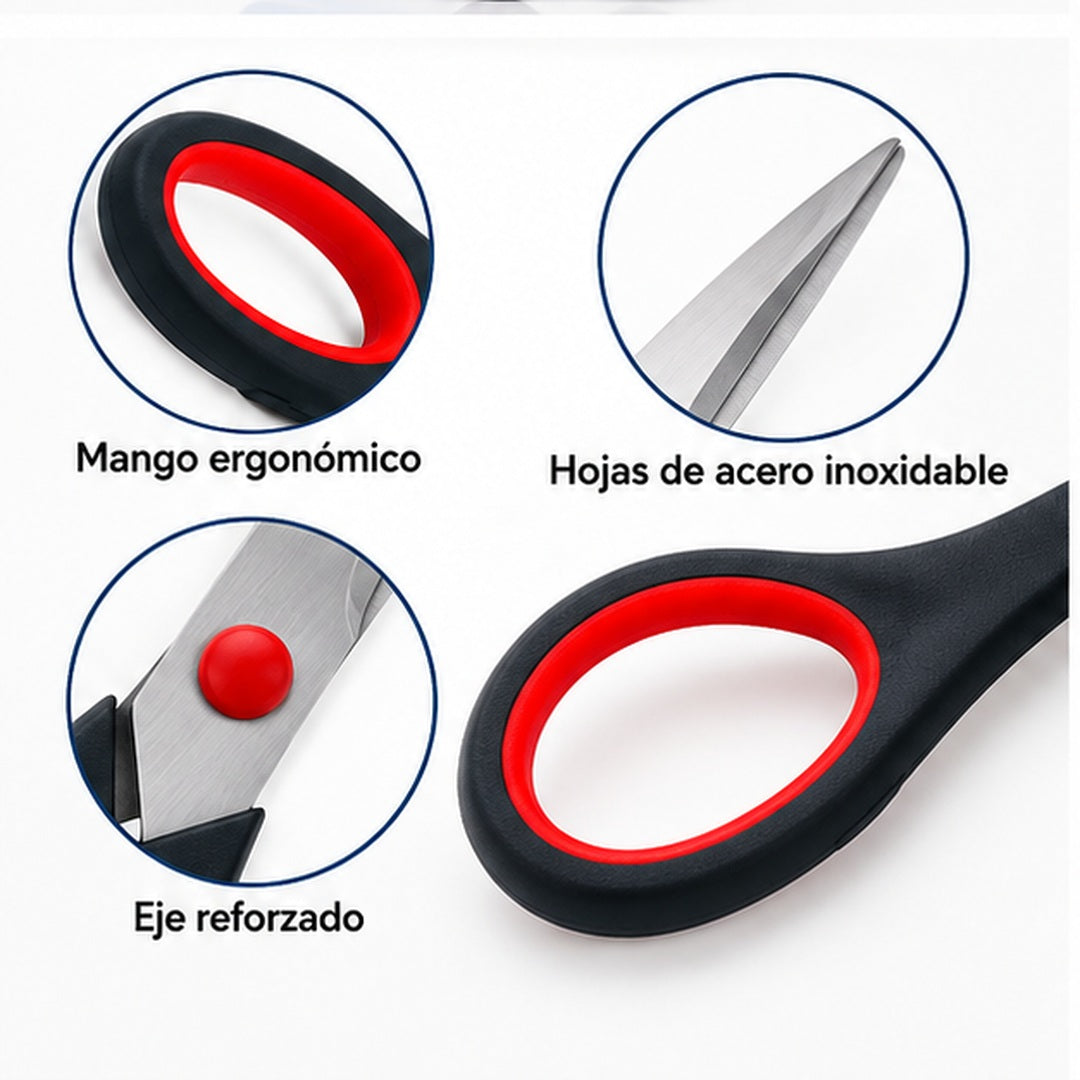 Juego de tres tijeras SCISSORS imagen 4