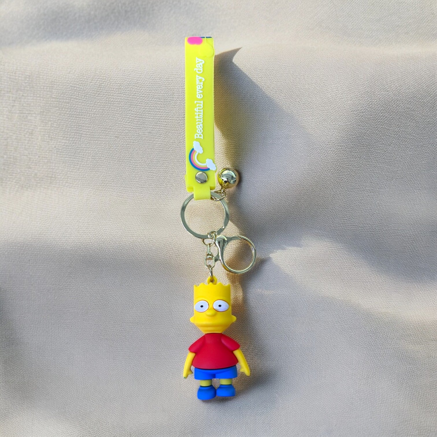LLAVERO GOMA LOS SIMPSONS