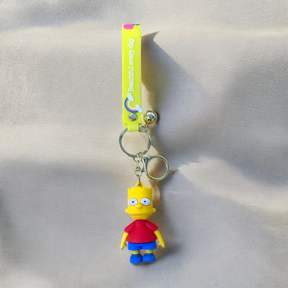 LLAVERO GOMA LOS SIMPSONS