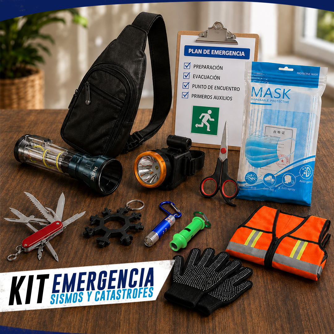 KIT EMERGENCIAS PEQUEÑO CON ENVÍO GRATIS