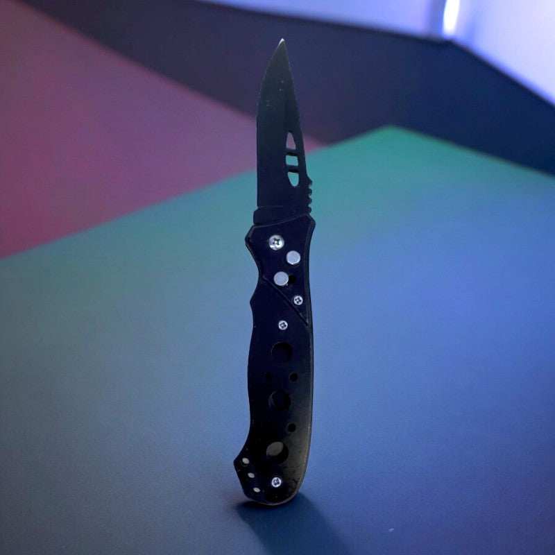 NAVAJA AUTOMÁTICA NEGRA