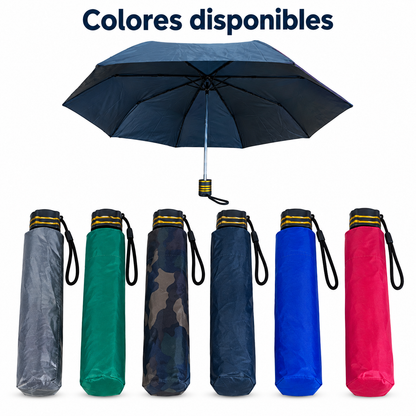 Sombrilla Umbrela y fundas compactas de diferentes colores