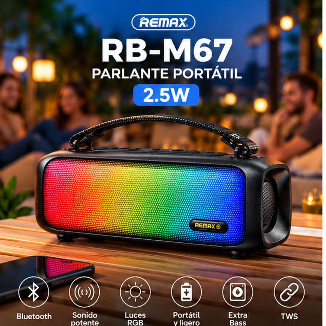 REMAX RB-M67 RGB en ambiente