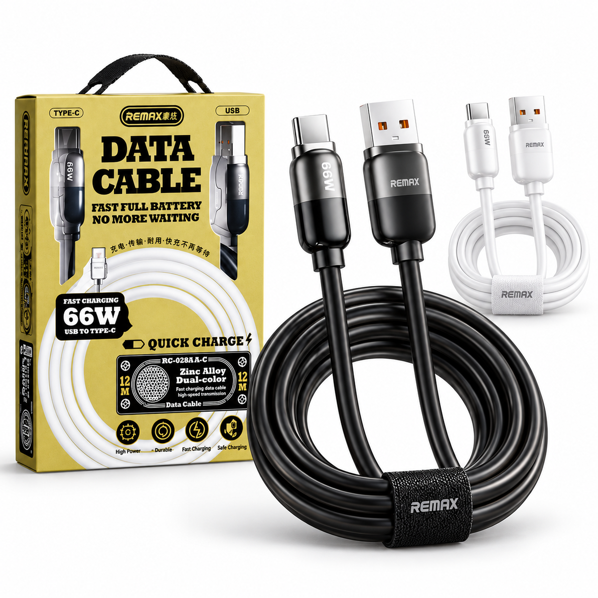 REMAX Cable carga rápida 66W A-C — imagen 2