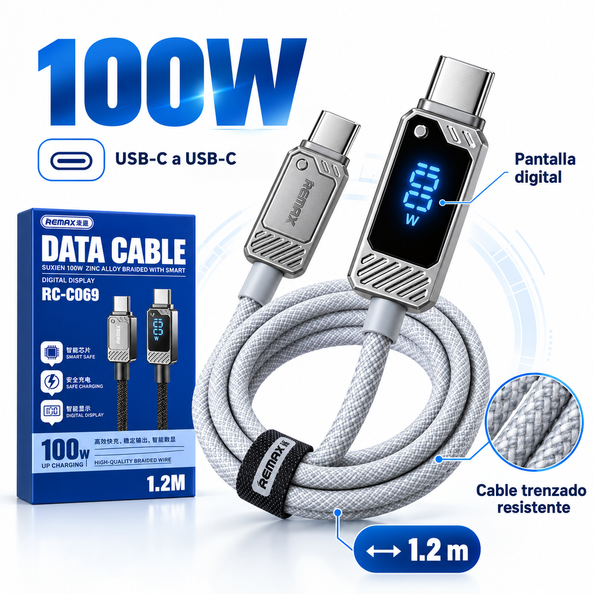 Cable REMAX RC-C069-C-C: imagen 4 de catálogo