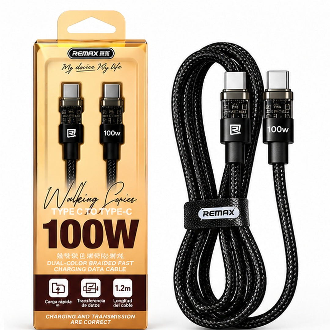 Cable REMAX RC-C162 con caja dorada