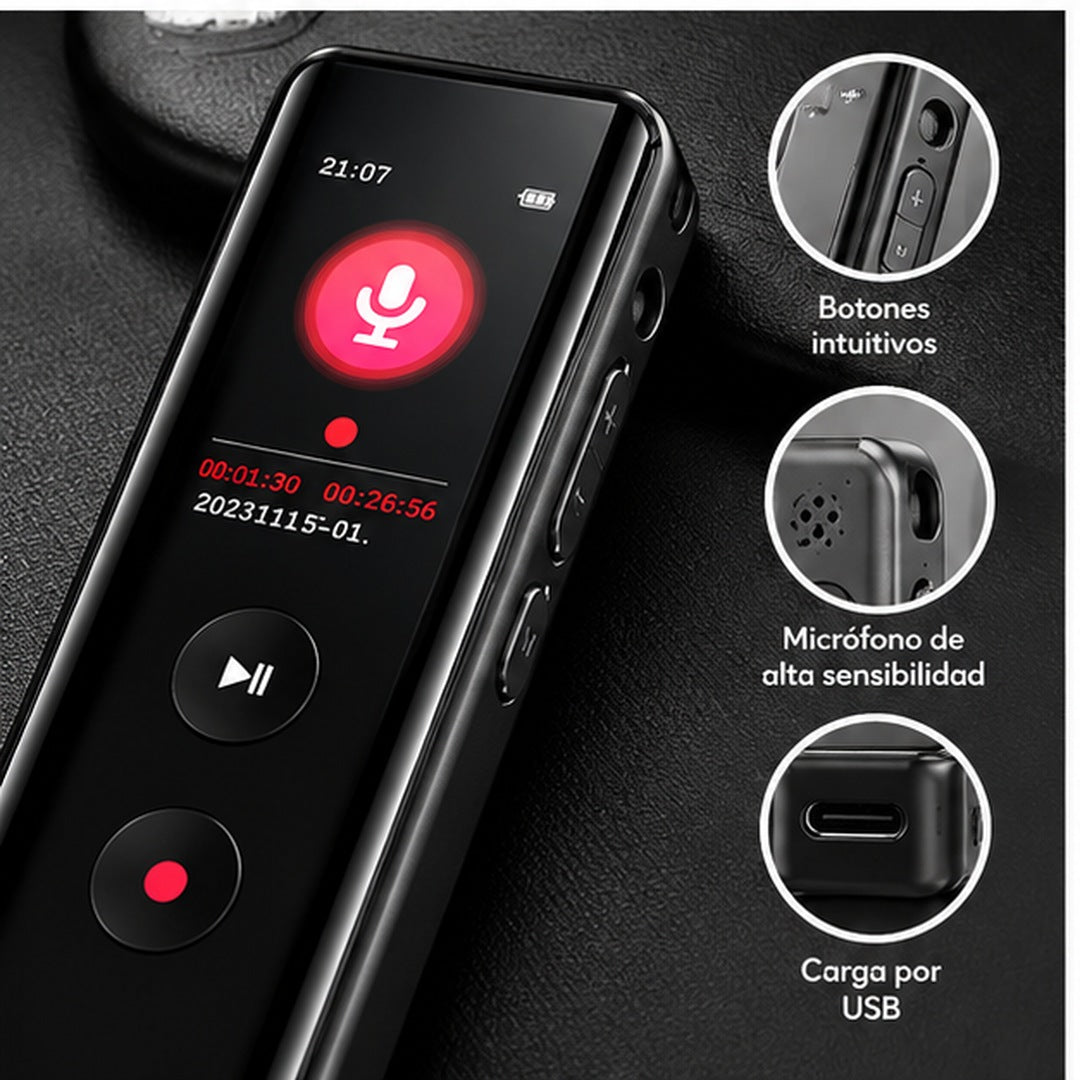 Primer plano de pantalla y controles