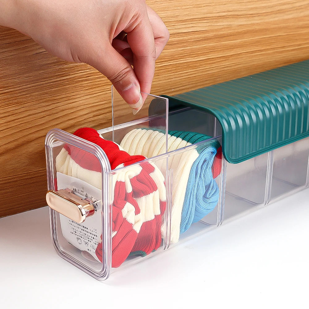Organizador multifuncional DP-8881 con compartimentos para prendas pequeñas