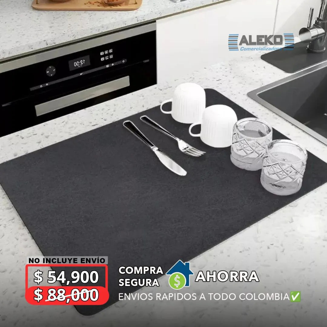 TAPETE ESCURRIDOR PARA COCINA