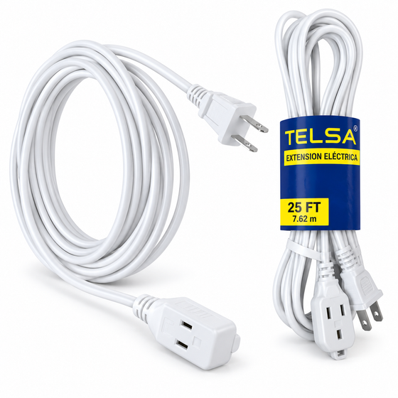 EXTENSION BLANCA 25FT TELSA