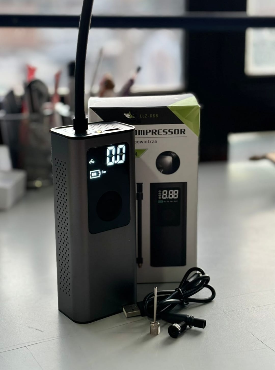 INFLADOR COMPRESOR AIRE ELECTRICO PARA CARROS