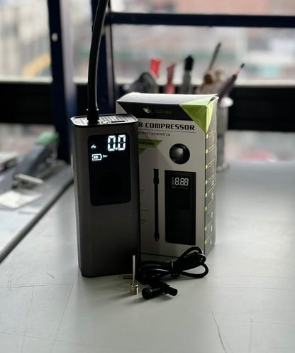INFLADOR COMPRESOR AIRE ELECTRICO PARA CARROS