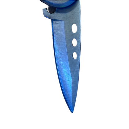 NAVAJA DOBLE HOJA PLATA