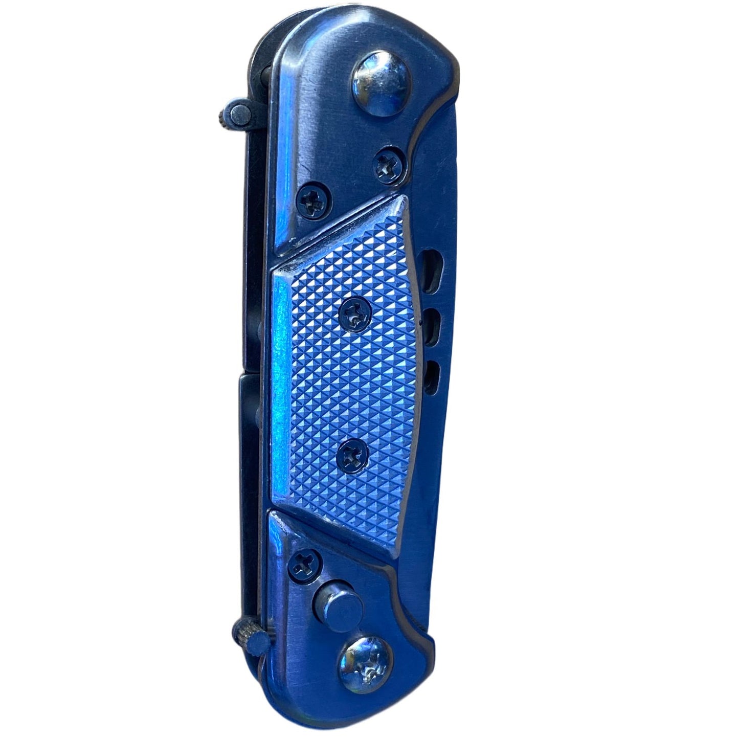 NAVAJA DOBLE HOJA PLATA