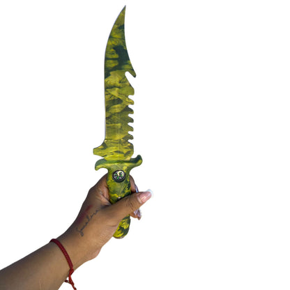 DAGA PUÑAL CAMUFLADO BRUJULA