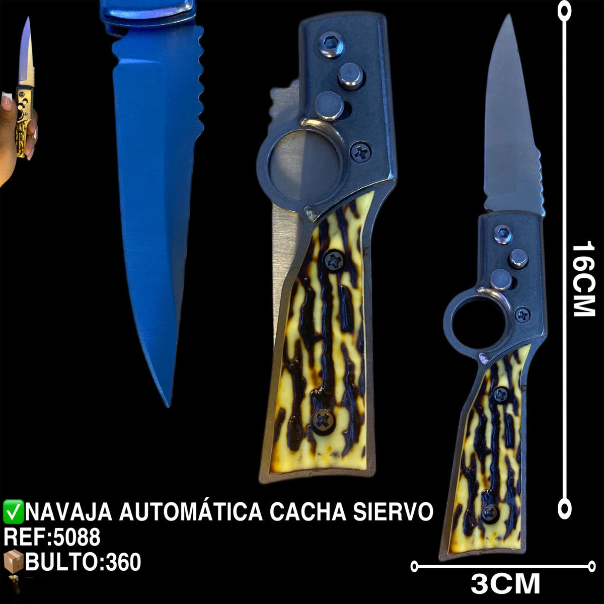 NAVAJA AUTOMATICA CACHI SIERVO