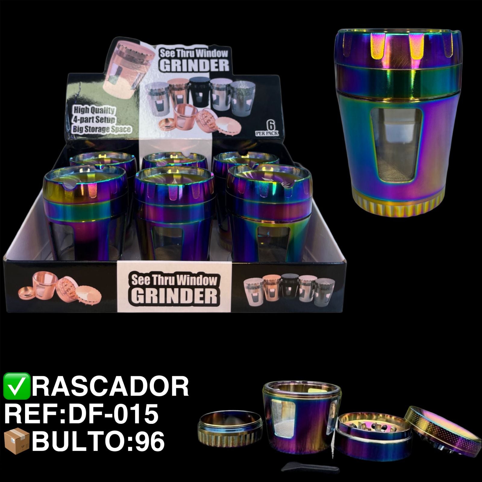 RASCADOR TUBO CON DIBUJO