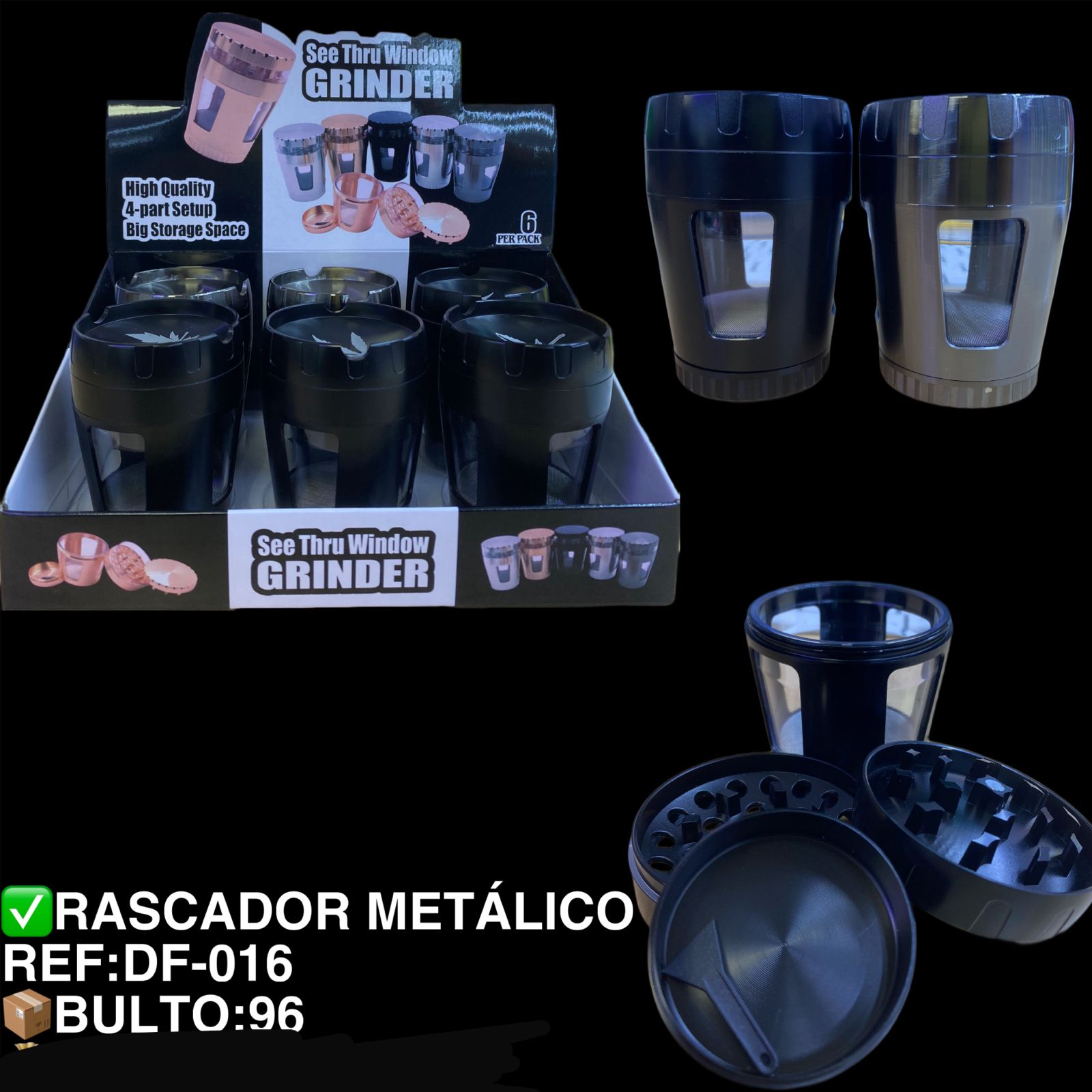 RASCADOR METALICO