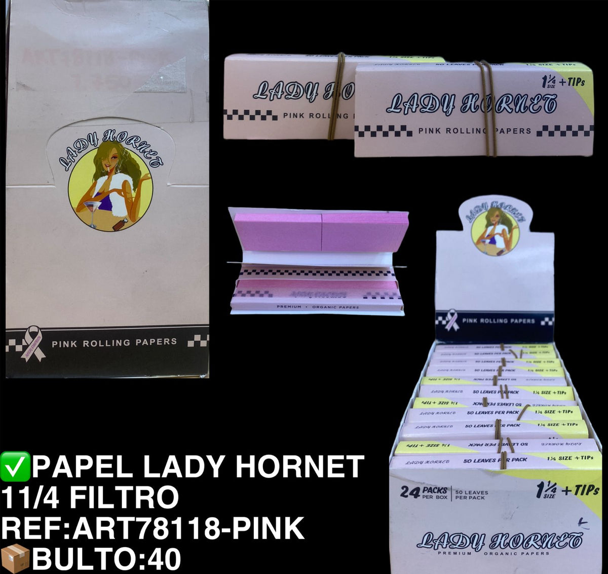 PAPEL LADY HORNET 1.14