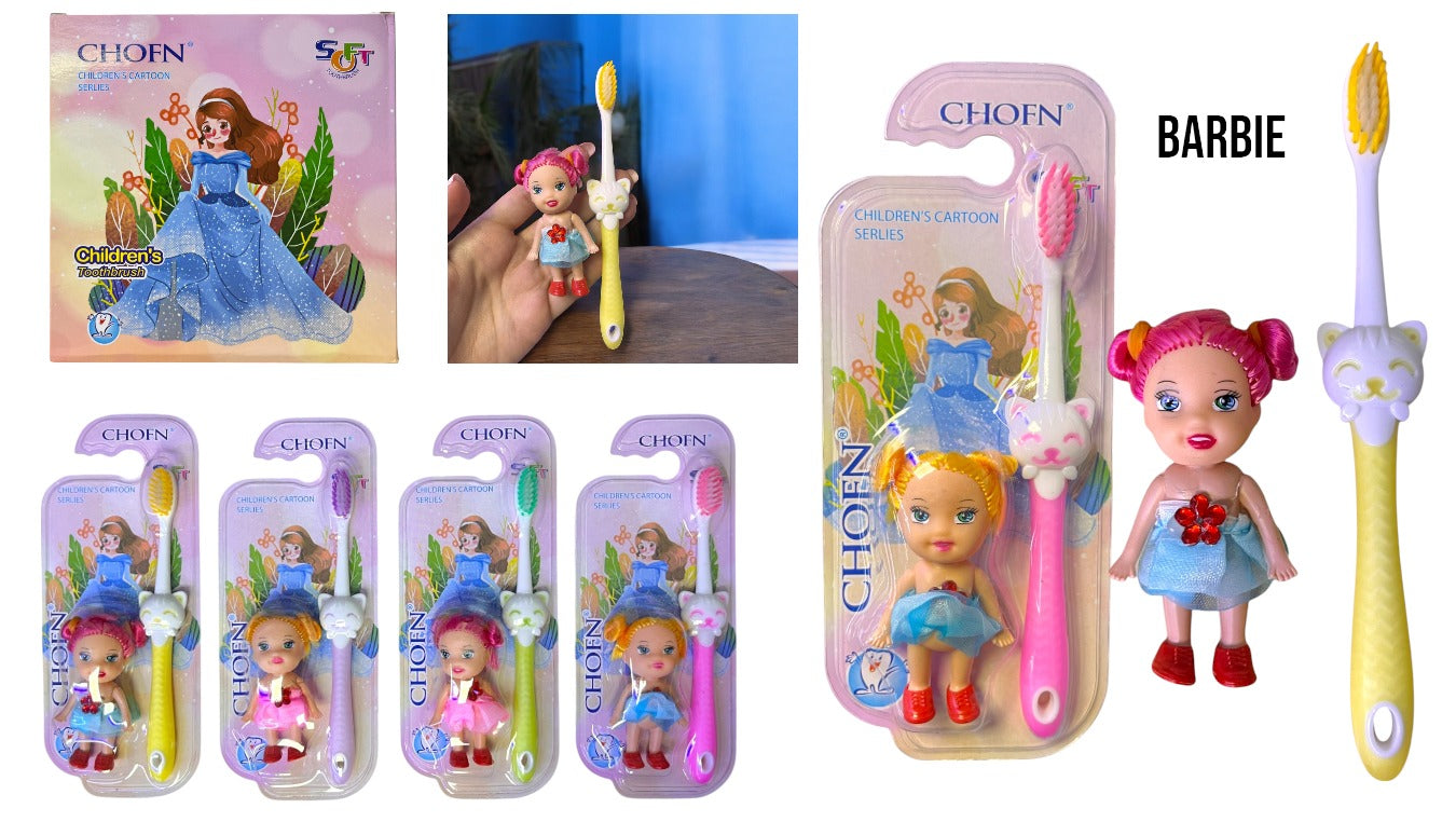 CEPILLO DENTAL NIÑAS BARBIE