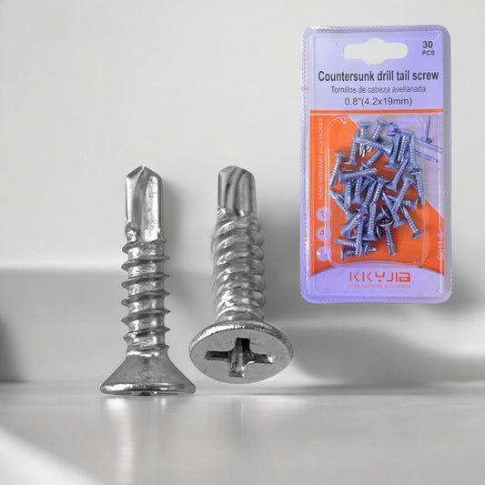 KIT TORNILLO AVELLANADA 0.8"(4.2X19) (30)(24)