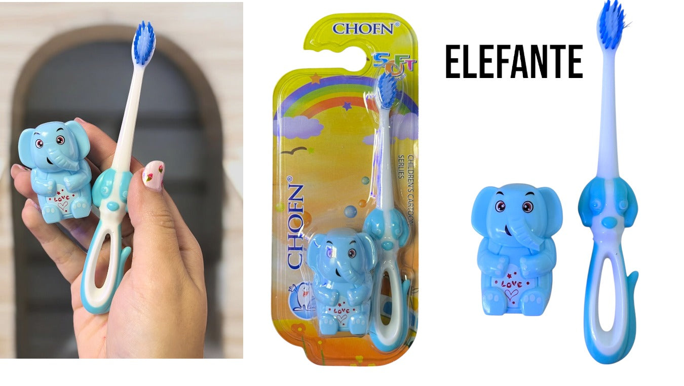 CEPILLO DENTAL NIÑOS ELEFANTE