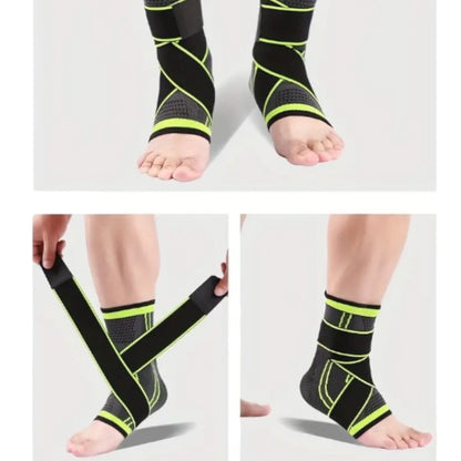 SOPORTE TOBILLO NYLON/CAUCHO