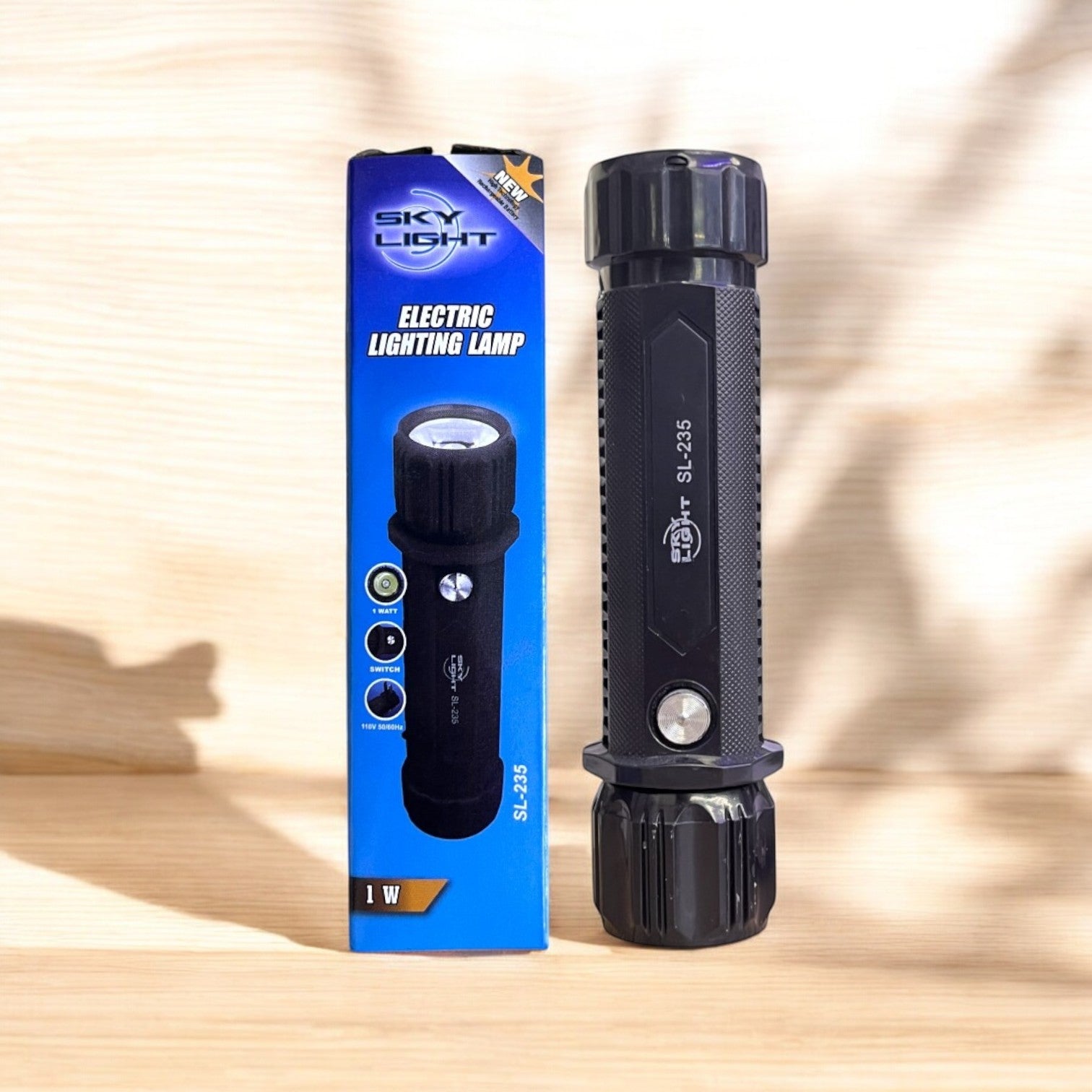 LINTERNA RECARGABLE 1W