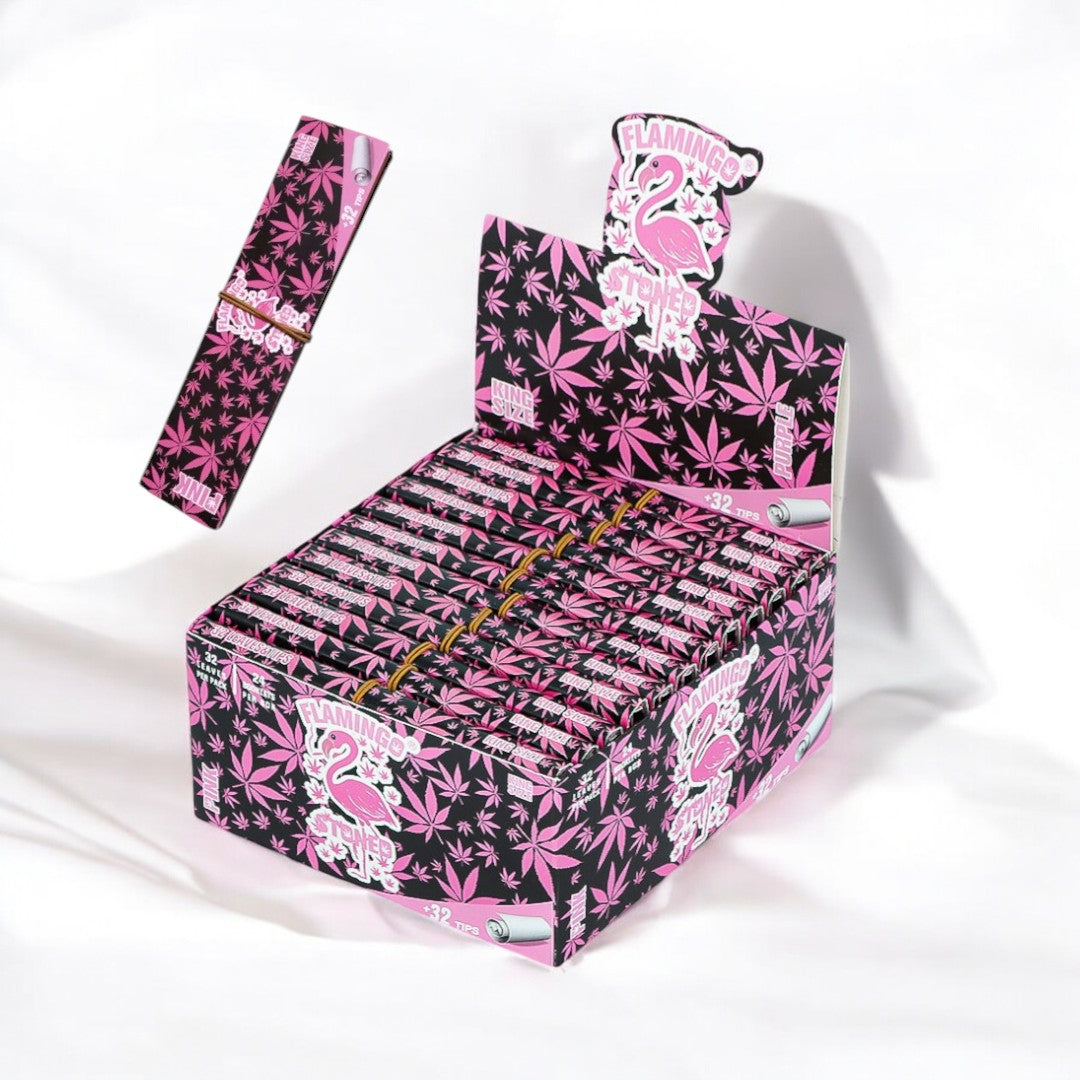 PAPEL ORGANICO KING (Green/Pink)(24*32)