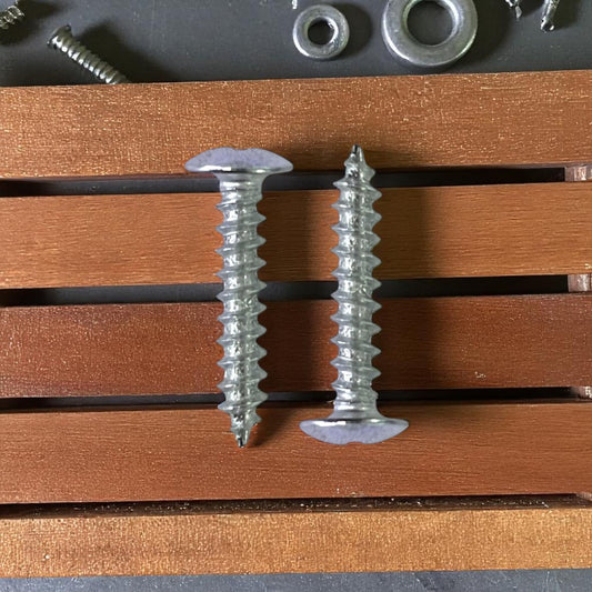 KIT TORNILLO PLANO 0.8"(4X20) (30)(24)
